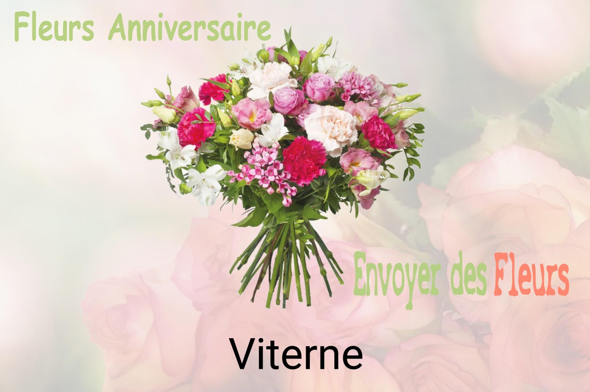 Bouquet de fleurs d’anniversaire livré à Viterne